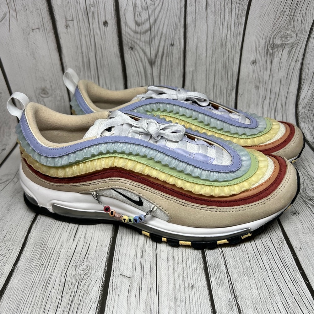 BRAND NEW Nike Air Max 97 Men's Shoes Size 11 FD8637-600 BOX NO LID PRIDE